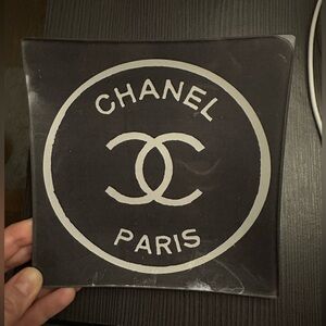 Glass tray by Ben’s garden, small.